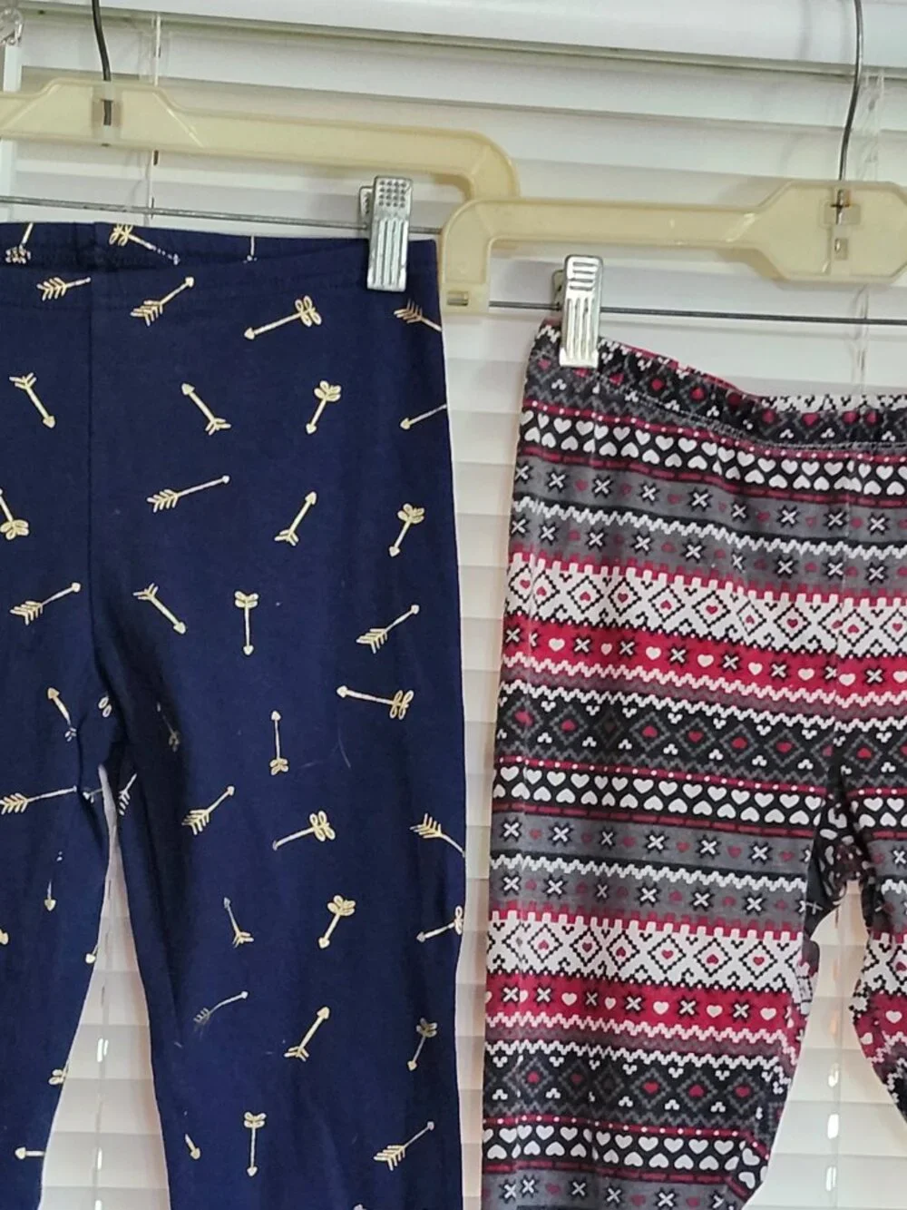 Faded Glory/Old Navy /moca  girls leggings size L  10-12 & 12